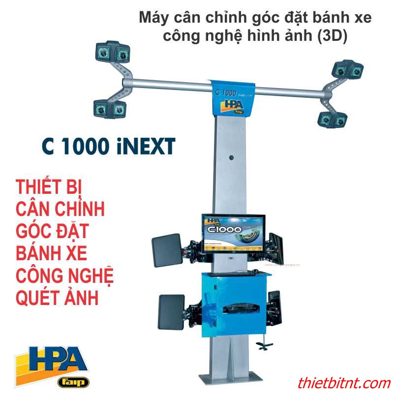 Cân chỉnh góc đặt bánh xe C1000